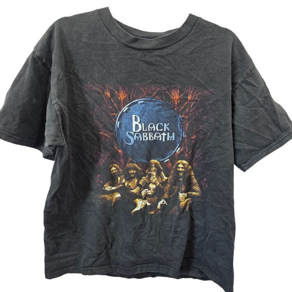 Vintage 1999 Black Sabbath Reunion Tour Shirt 90s Ozzy Osbourne Metal Band Tee